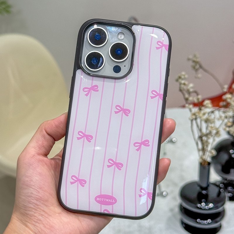 iPhone 小巧丝带环氧保险杆手机壳手机 - 手机壳/手机套 - 压克力 白色