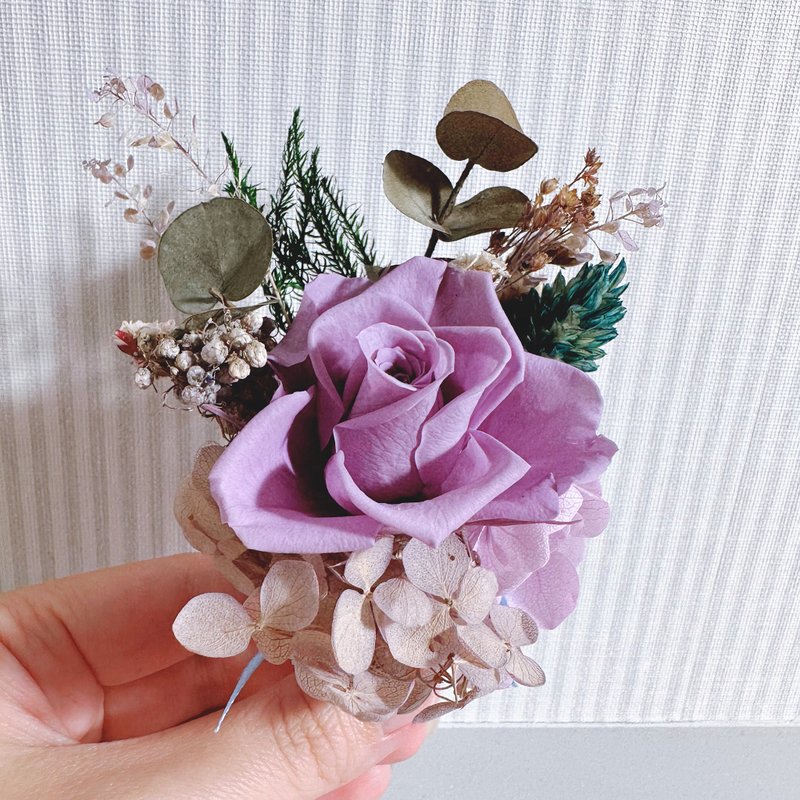 永生胸花。婚礼胸花。毕业胸花。主婚人。新郎。伴郎伴娘。婚礼 - 胸花/手腕花 - 植物．花 