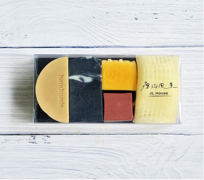 【风格之境】蒙德里安Less is more疗浴方块 冷制手工皂组 - 沐浴用品 - 植物．花 多色