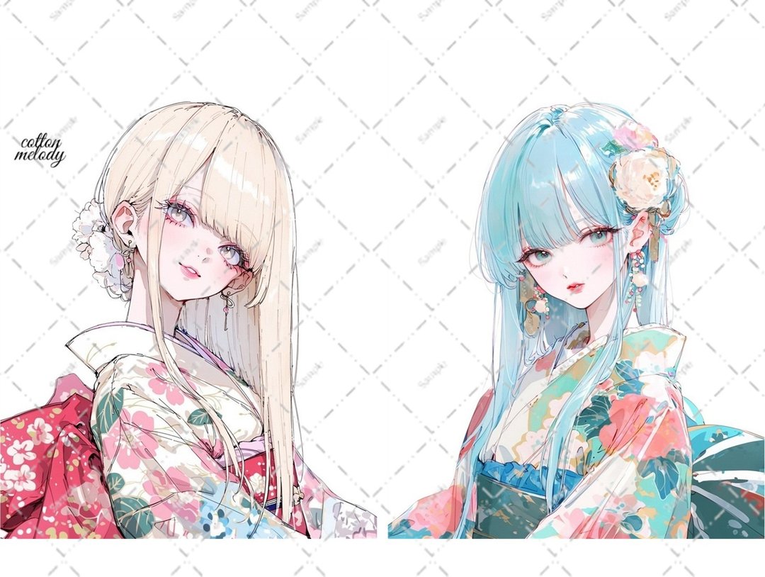 原创贴纸 No.8356 人物贴纸 原创贴纸 人物贴纸 女孩贴纸 原创人物贴纸 - 贴纸 - 纸 