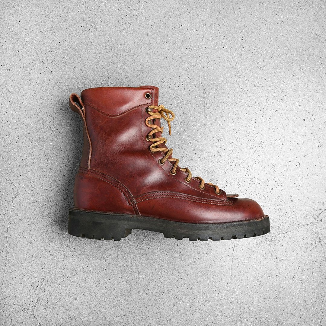 Danner 工作靴 US11 /Vintage古着 - 男款靴子 - 真皮 红色