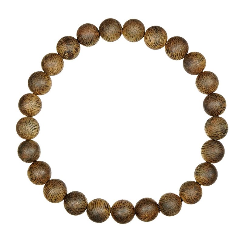 【正佳珠宝】沉香 顶级海南棋楠沉香 7mm 重油款 棋楠沉香手珠 - 手链/手环 - 半宝石 多色