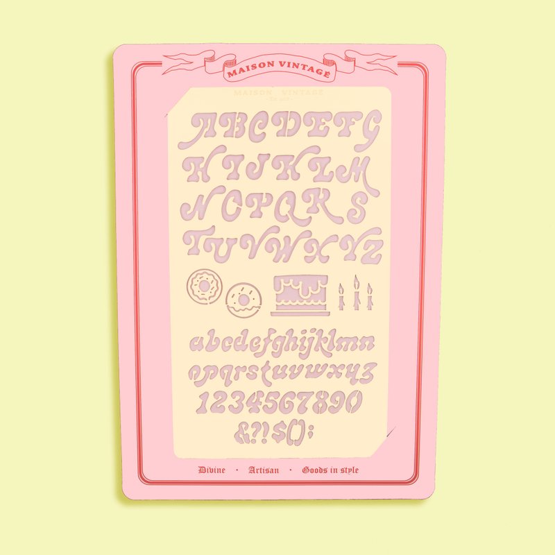 书法手帐绘图板 Birthday Special - 笔记本/手帐 - 铜/黄铜 金色