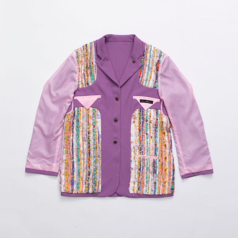 双面穿搭西装外套 - 女装西装外套/风衣 - 棉．麻 多色