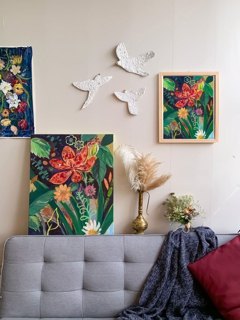 艺术家居装饰画 限量印刷复制画 25张 新居礼物 圣诞礼物 无酸平滑艺术纸 - 海报/装饰画/版画 - 纸 多色