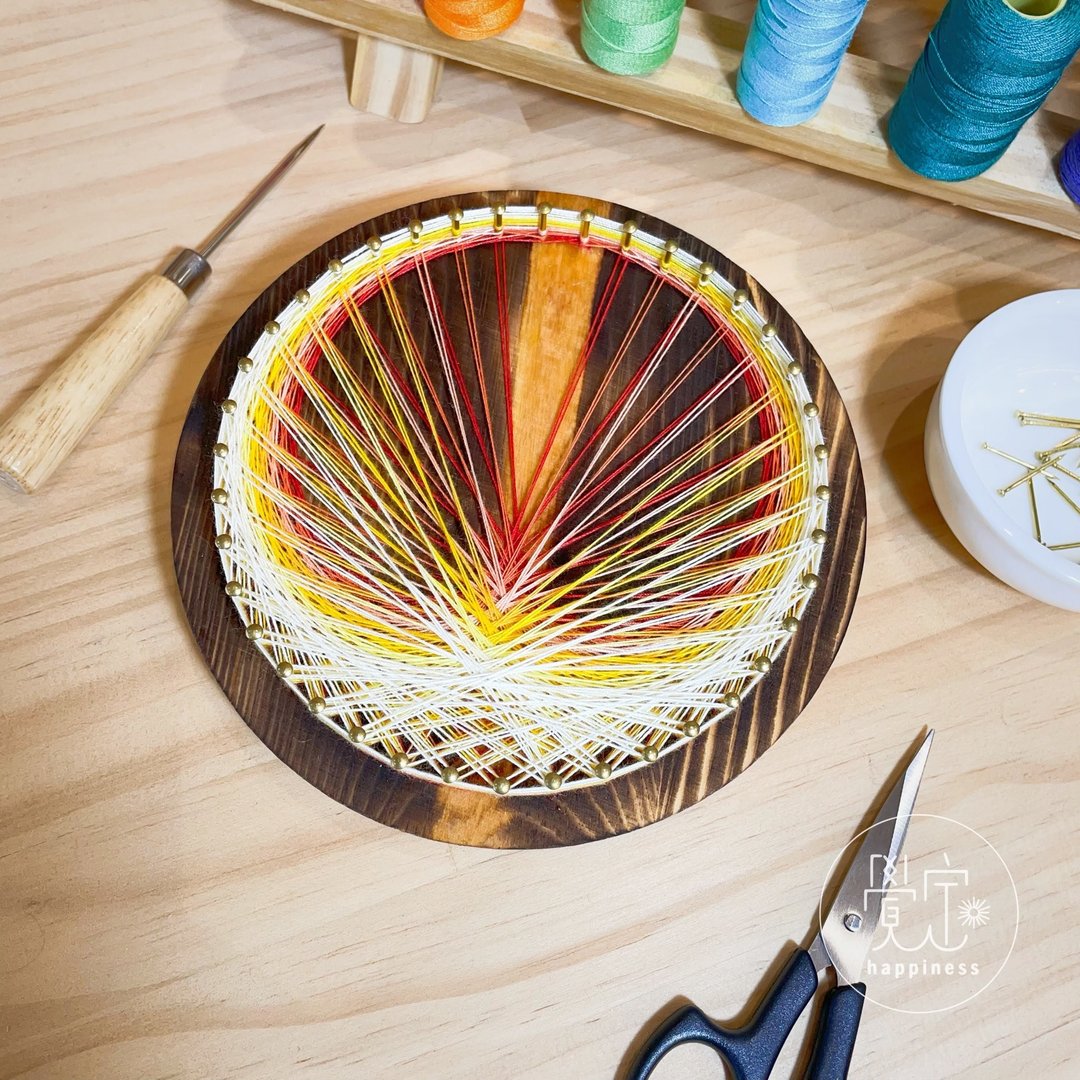 Stringart 艺术作品 - 摆饰 - 其他材质 多色