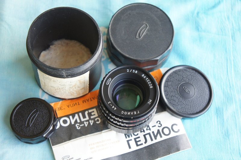 MC Helios-44-3 58mm f/2 lens for M42 Zenit Pentax Practica - 相机 - 其他材质 