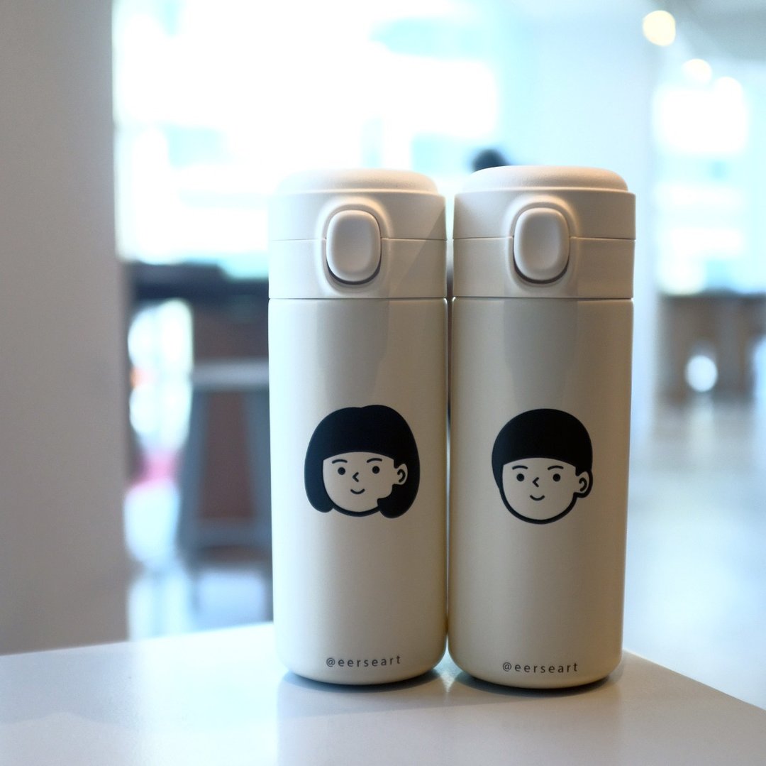 【24H出货】定制化 不锈钢保温杯450ML - 其他杯子 - 不锈钢 