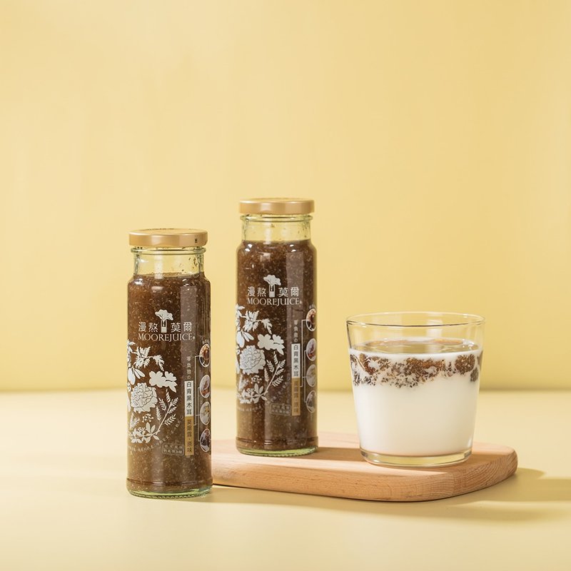 莫尔露无糖原味风味礼盒•6入|伴手礼首选|养生饮品|全素|养生保| - 健康/养生 - 玻璃 咖啡色