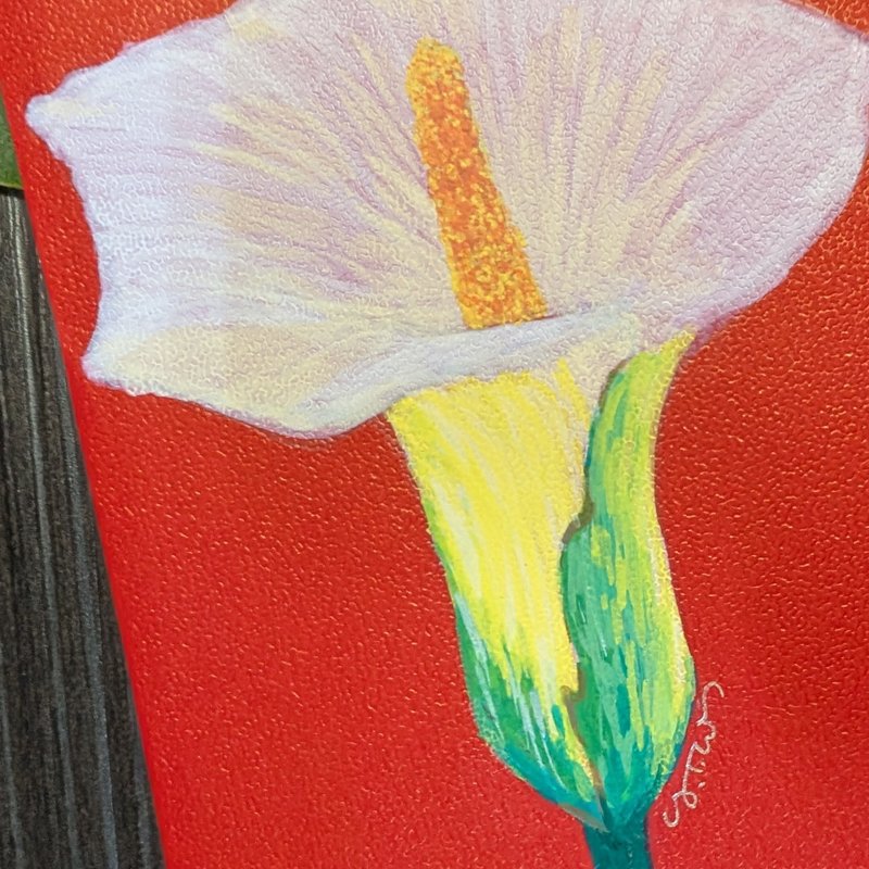 老婆情人专属具诗意且含蓄的表白红包袋 / 手绘海芋亲笔手写字 - 红包/春联 - 纸 