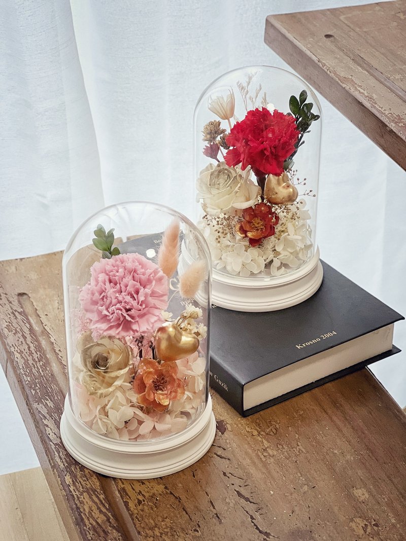 【一人开课】母亲节永生康乃馨拍拍灯手作课 - 植栽 - 植物．花 