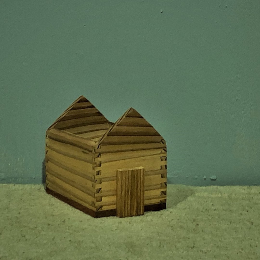 栾大杉小屋收纳摆件 - 收纳用品 - 木头 卡其色