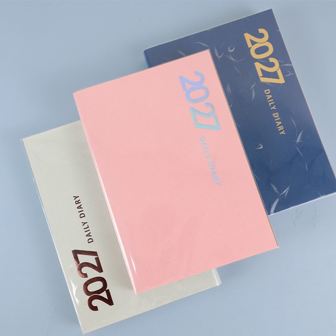 Chuyu 2027 年 B6/32K 日志内页/横线 1 日 1 页/日记手帐/日计划 - 笔记本/手帐 - 纸 多色