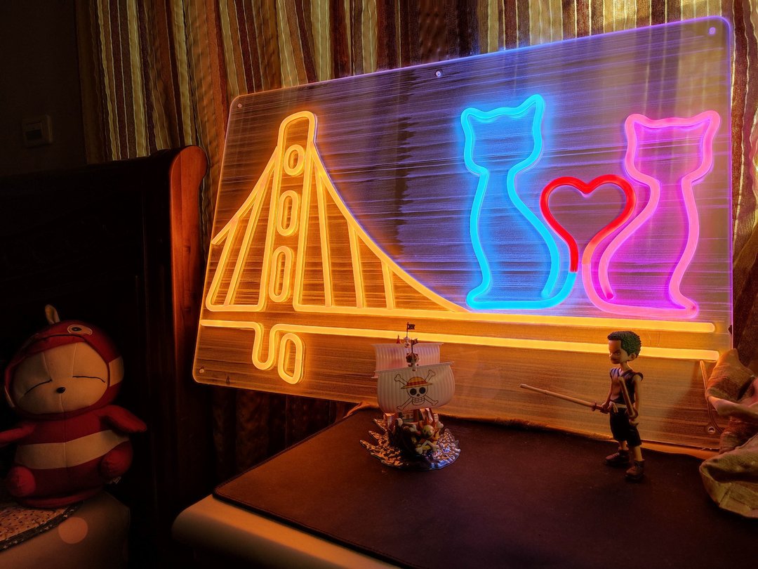 【定制化商品】LED 霓虹灯 空间氛围小夜灯  定制化生产 - 灯具/灯饰 - 压克力 