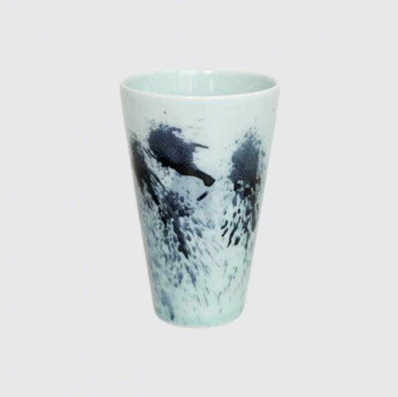 泼墨V口高杯 - 其他杯子 - 瓷 