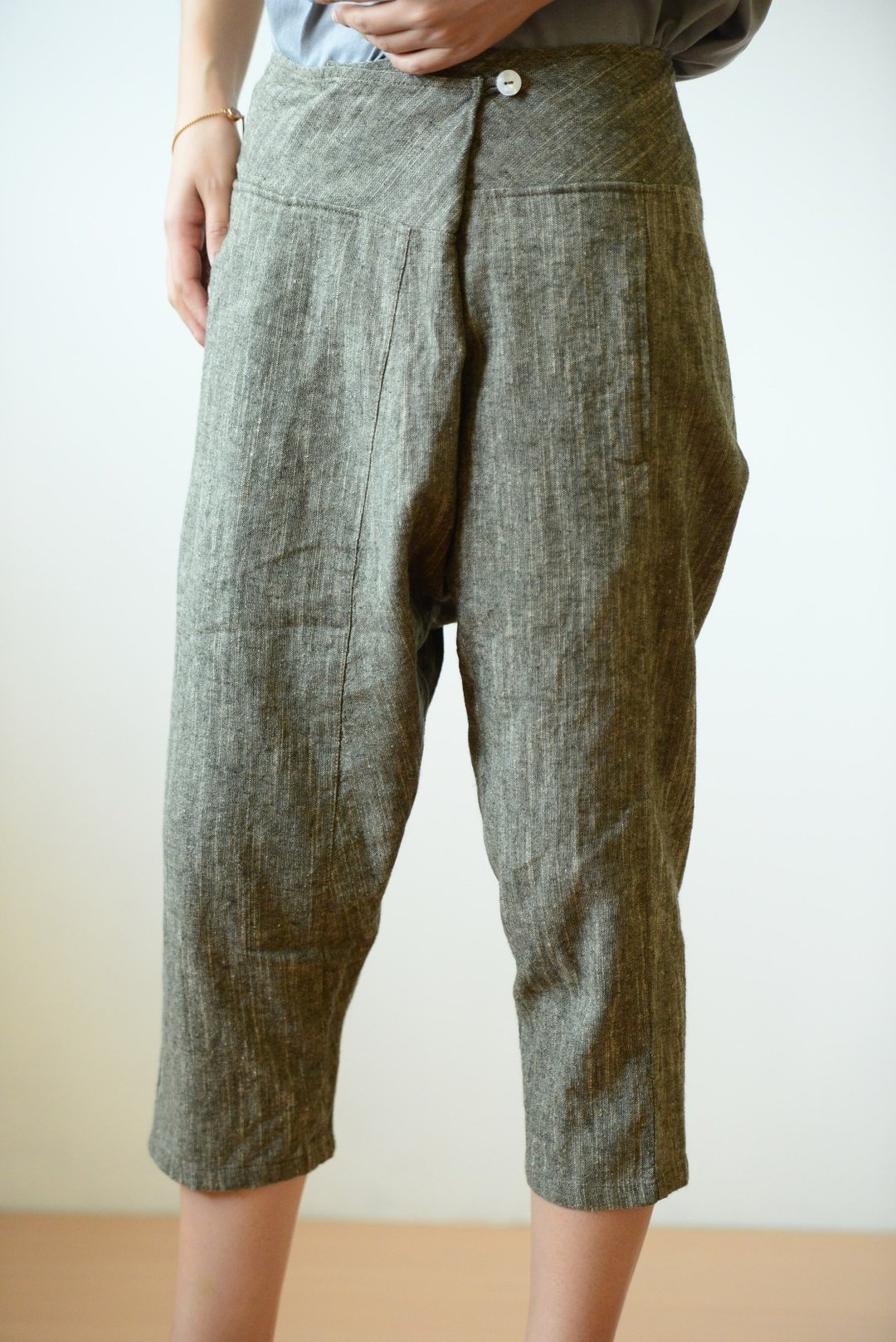 Linen pants - 女装长裤 - 亚麻 