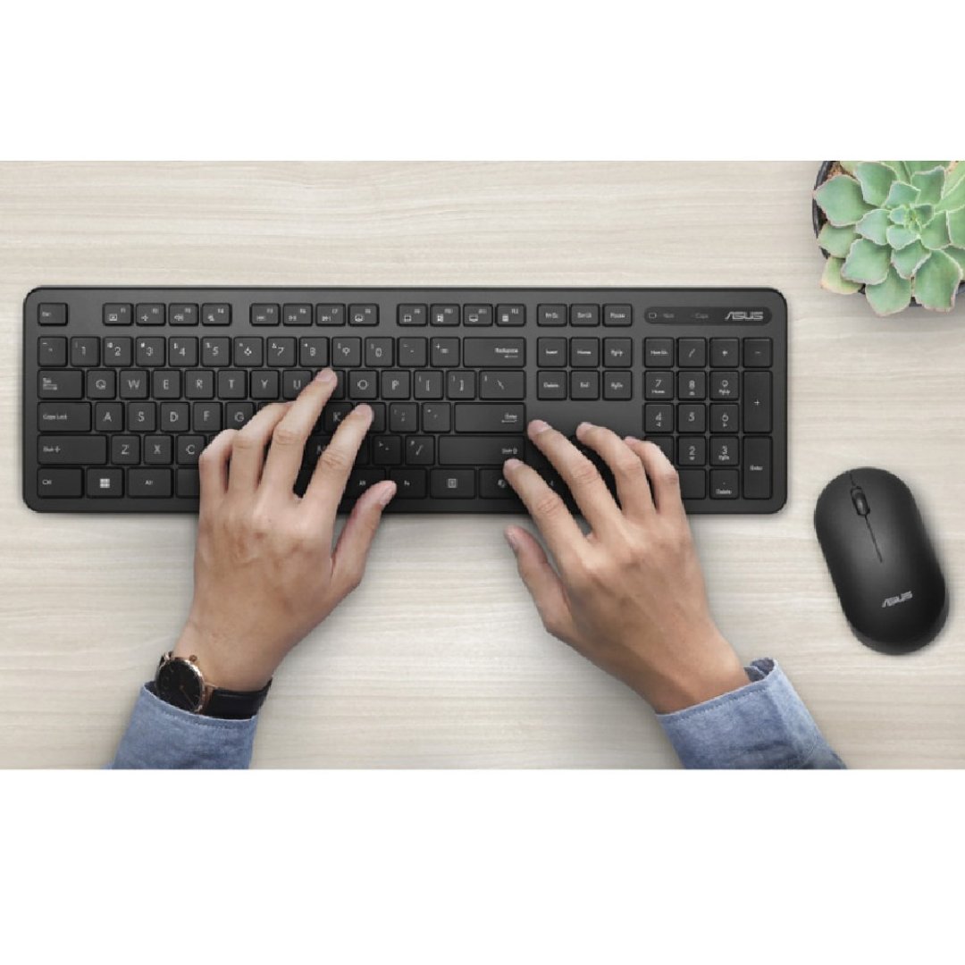 ASUS 华硕 无线键盘鼠标组 (CW100) - 电脑配件 - 塑料 
