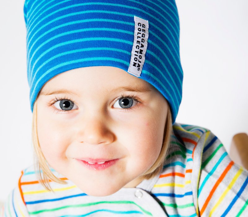 【瑞典童装】有机棉长袖上衣2岁至4岁 彩色条纹 - 童装上衣 - 棉．麻 多色