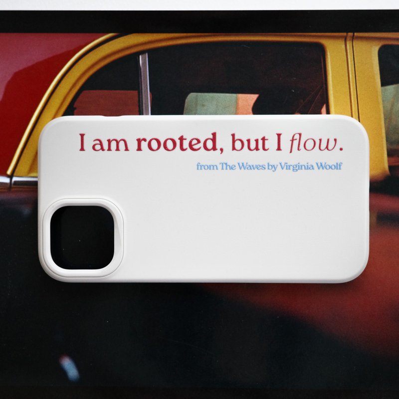 rooted, but flow./贝壳灰/犀牛盾防摔iPhone手机壳 - 手机壳/手机套 - 塑料 灰色