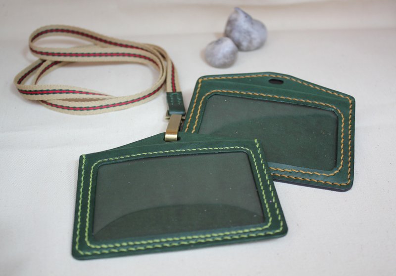 植鞣皮革识别证套 横式 - 皮件 - 真皮 