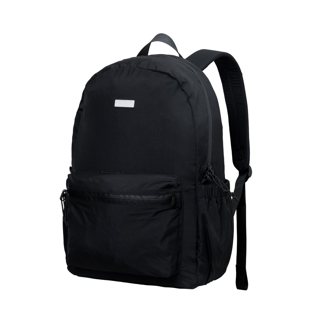 【极轻】BRZ Go Backpack 背包 黑色 - 后背包/双肩包 - 尼龙 黑色