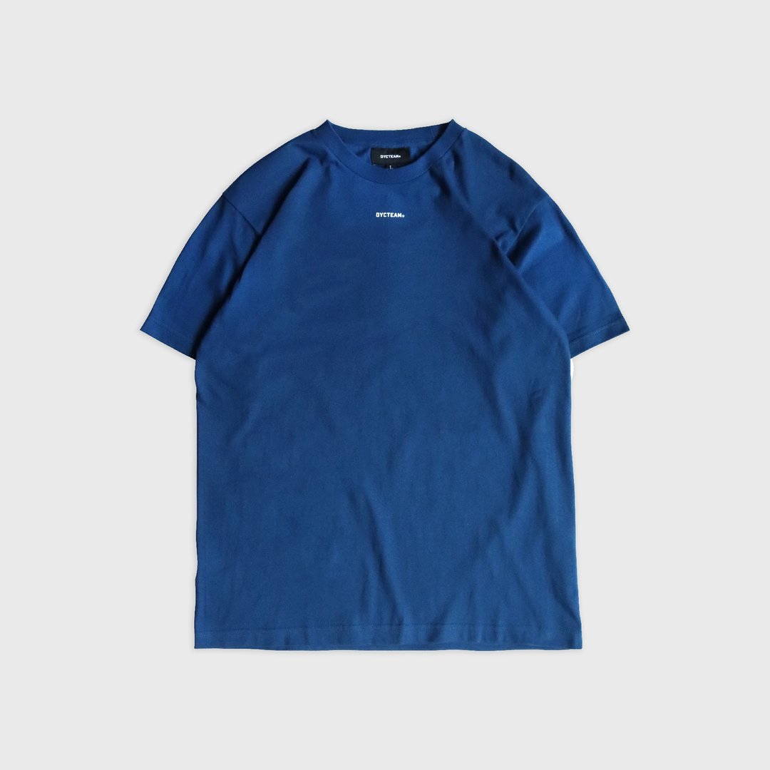 DYCTEAM - logo tee (blue) - 男装上衣/T 恤 - 棉 蓝色