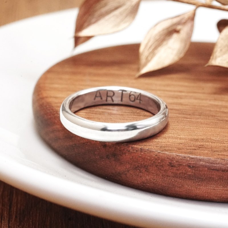 圆弧戒指 银戒体验课 ART64高雄大远百 银饰手作 金工课程 文化币 - 金工/饰品 - 纯银 