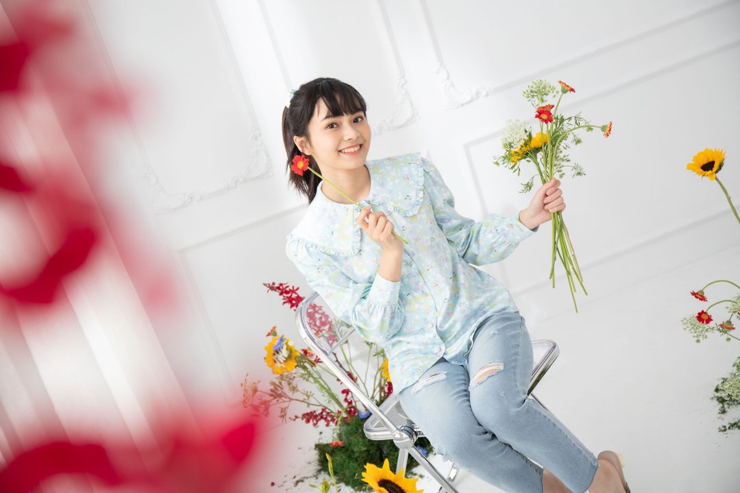 【日本北海道】刷好感度UP 荷叶领女孩 长袖衬衫 合谷色 - 女装衬衫 - 棉 多色