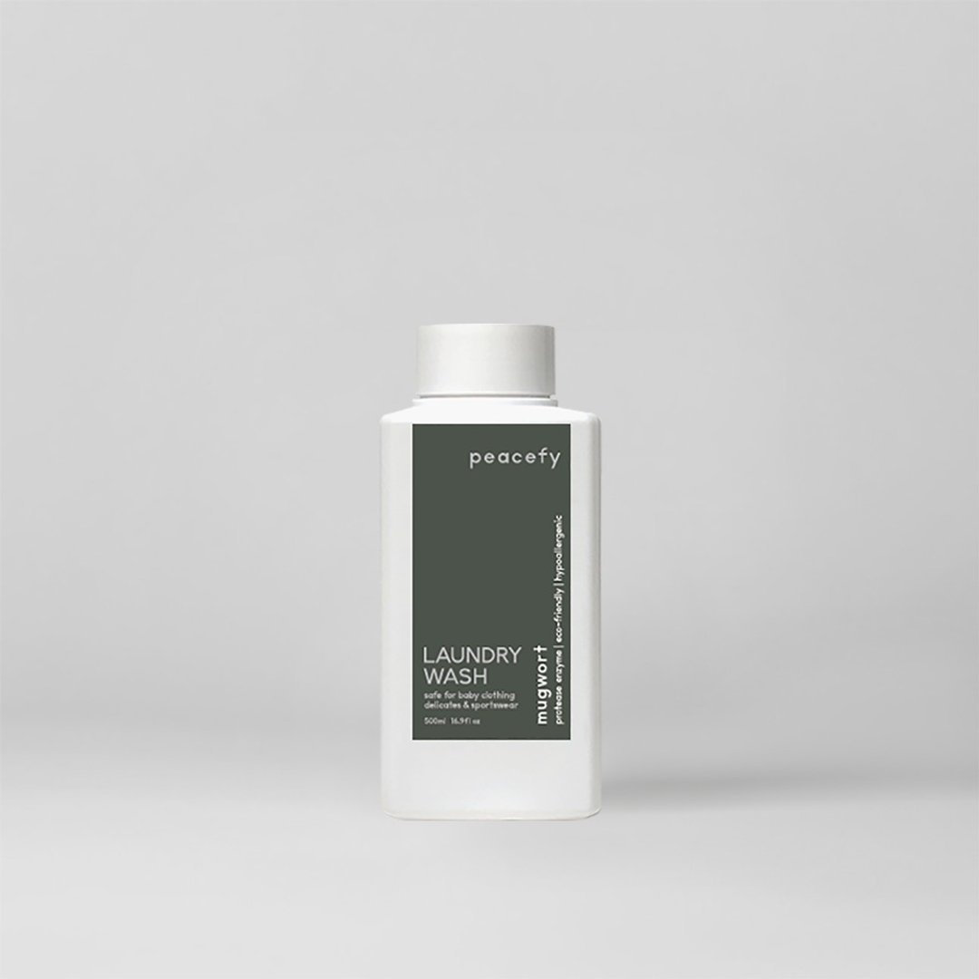 艾草洗衣液・居家瓶500ML | 蛋白酵素配方 - 衣物清洁 - 其他材质 