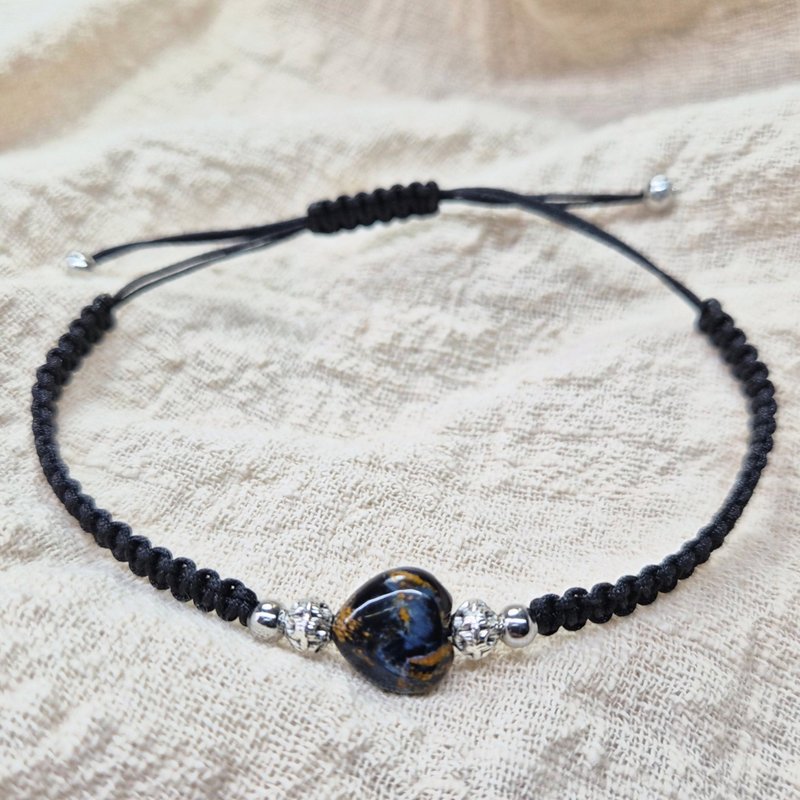 彼得石手绳 SHA002 - 手链/手环 - 水晶 黑色