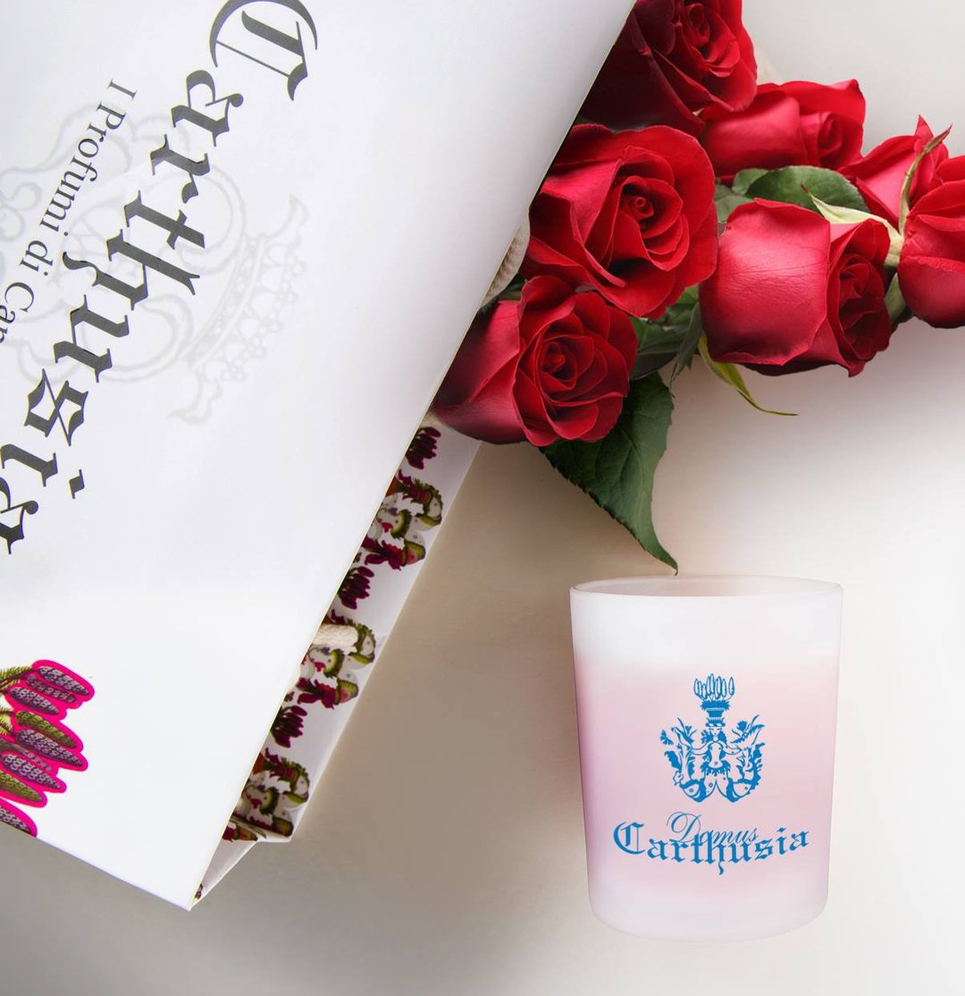 意大利 Carthusia│巴科斯果实香氛蜡烛-良品出清 售出不退 - 蜡烛/烛台 - 精油 透明