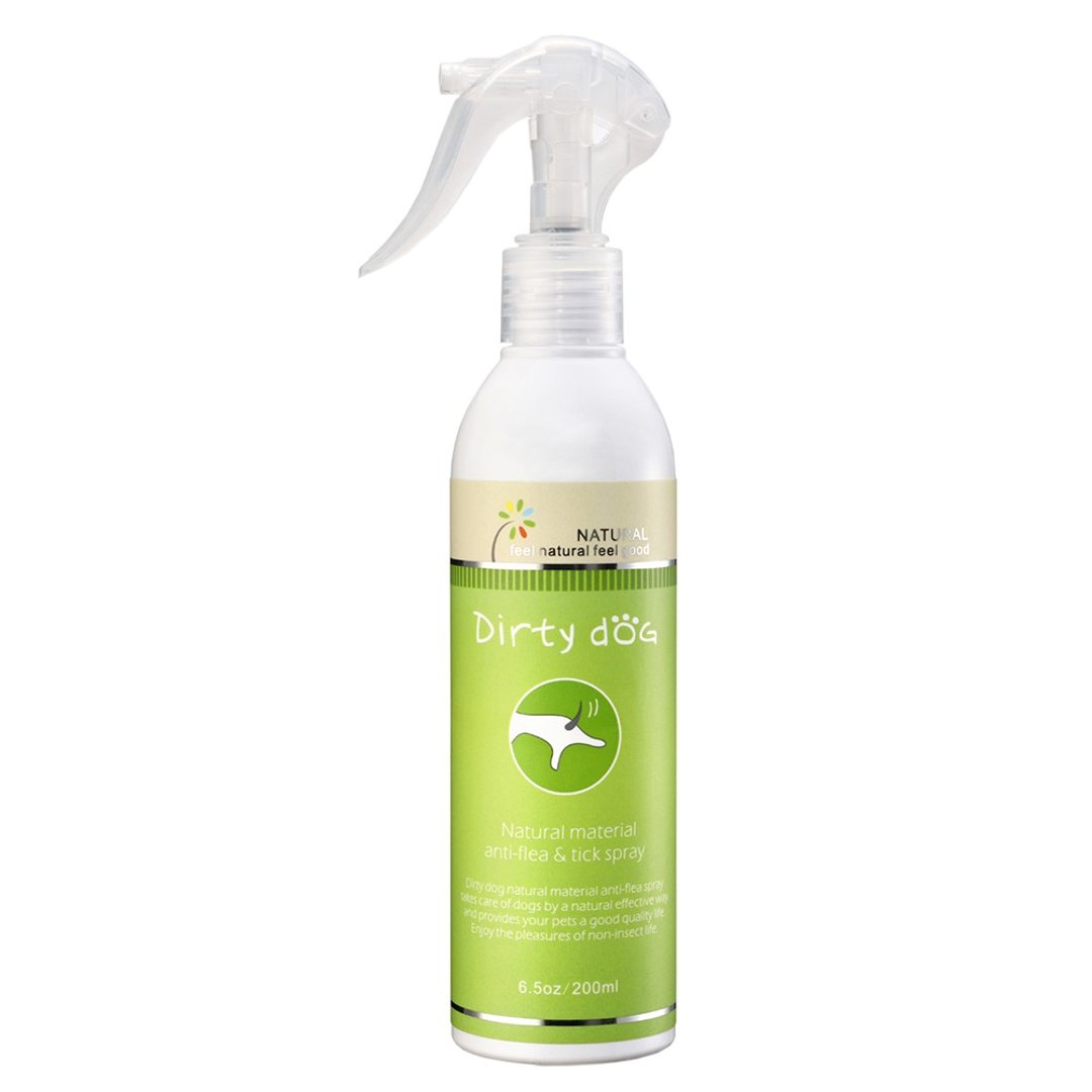 Dirty Dog 虫虫掰掰 - 天然防蚤喷剂 -200ML - 清洁/美容 - 植物．花 