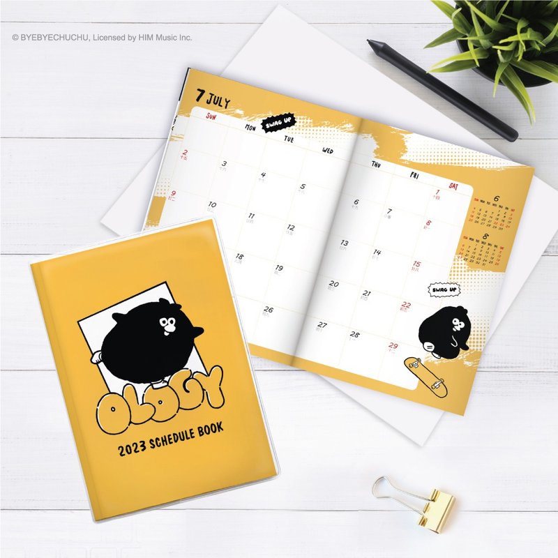 JzFun / 奥乐鸡 2023随身日志 - 笔记本/手帐 - 纸 多色