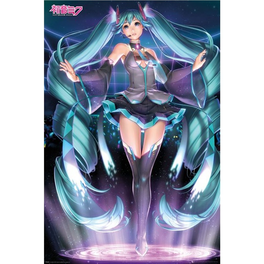 初音未来 HATSUNE MIKU (Projection) 英国进口海报 - 海报/装饰画/版画 - 其他材质 多色