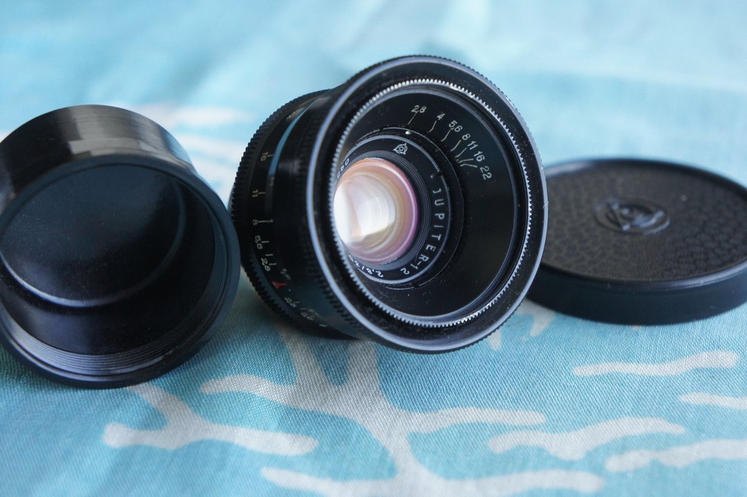 JUPITER-12 35mm F/2.8 镜头适用于 M39 FED ZORKI LEICA 螺纹安装 (LTM) 相机 - 相机 - 其他材质 