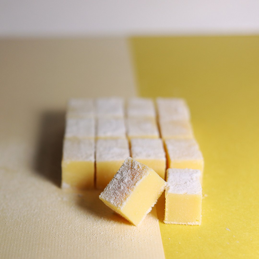 百香果 生巧克力 (140g/盒) - 巧克力 - 新鲜食材 黄色