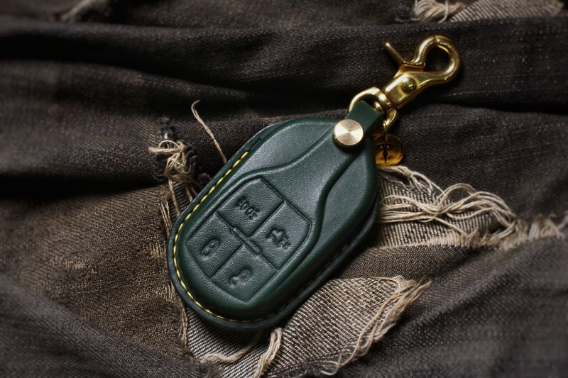 玛莎拉蒂 Maserati GT Levante Ghibli MC20 海神 汽车钥匙 - 钥匙链/钥匙包 - 真皮 黑色