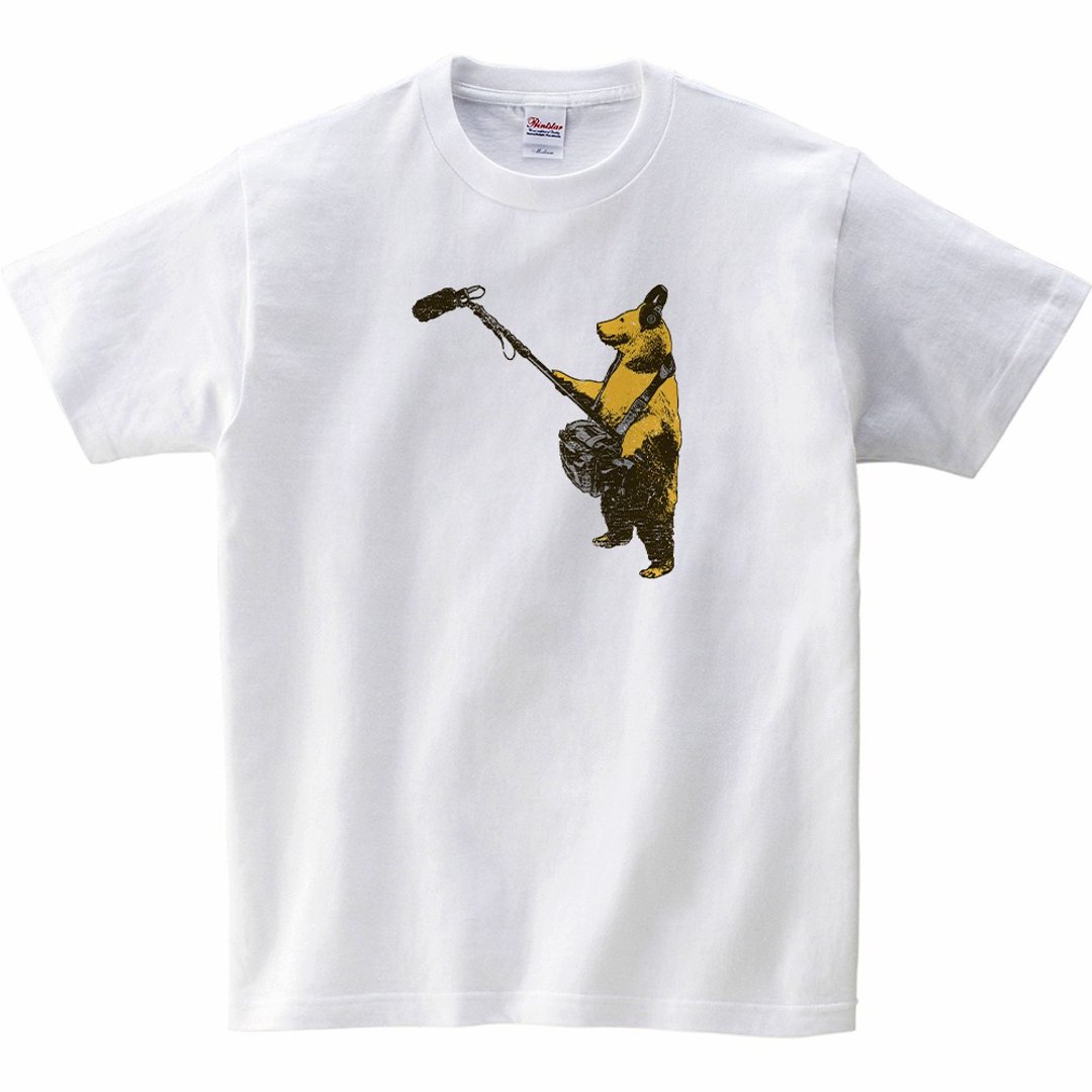 儿童T恤/Staff bear - 童装上衣 - 棉 白色