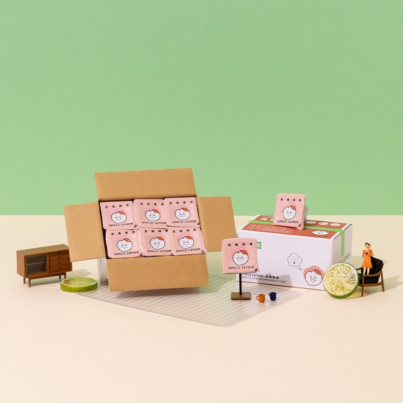 乌梅柠檬胶囊八入组 - 果汁/蔬果汁 - 其他材质 咖啡色