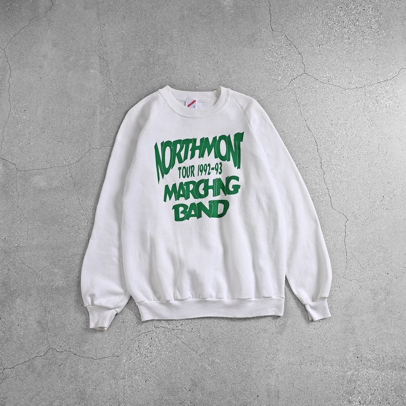 Vintage 大学Tee / 大学踢、古着大学T、大学t、卫衣、古着上衣 - 男装上衣/T 恤 - 棉 白色
