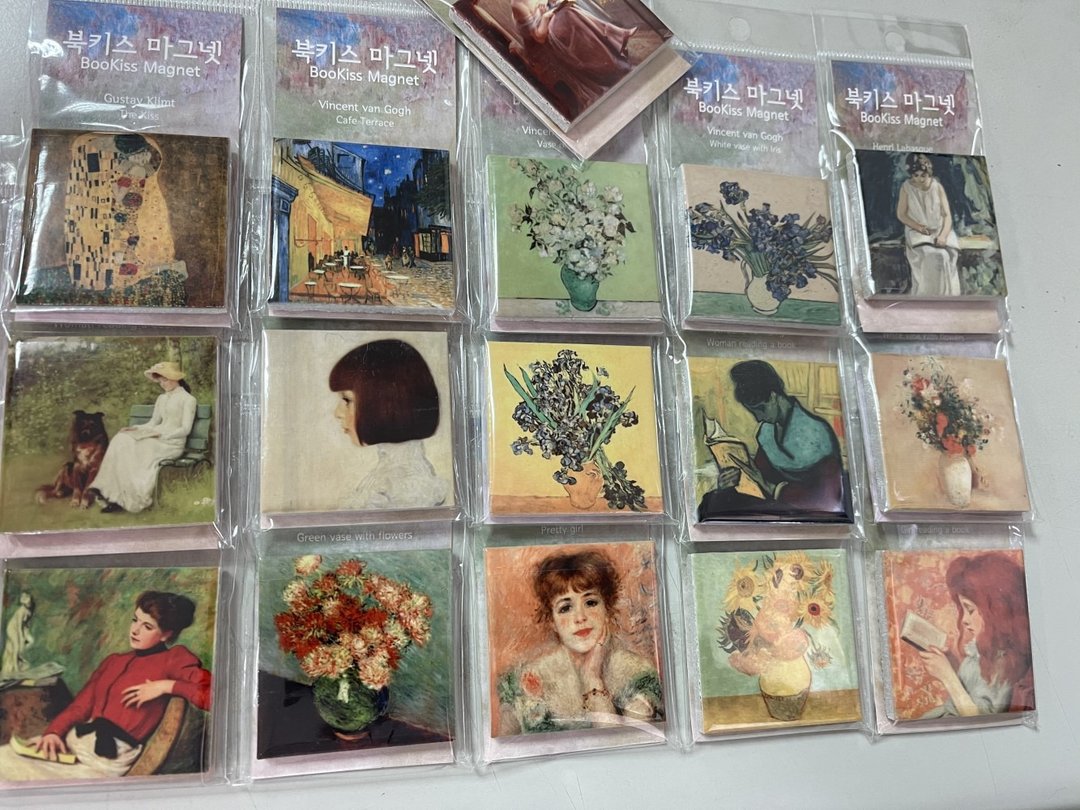 粉丝回馈 加价购 名画 磁铁 盲盒 随机出货 名作 巴洛克 欧洲 - 冰箱贴/磁贴 - 瓷 