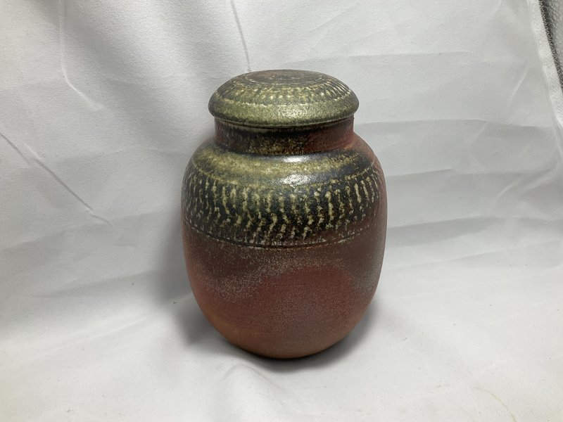 藏菁ㅣ柴烧茶仓 - 茶具/茶杯 - 陶 