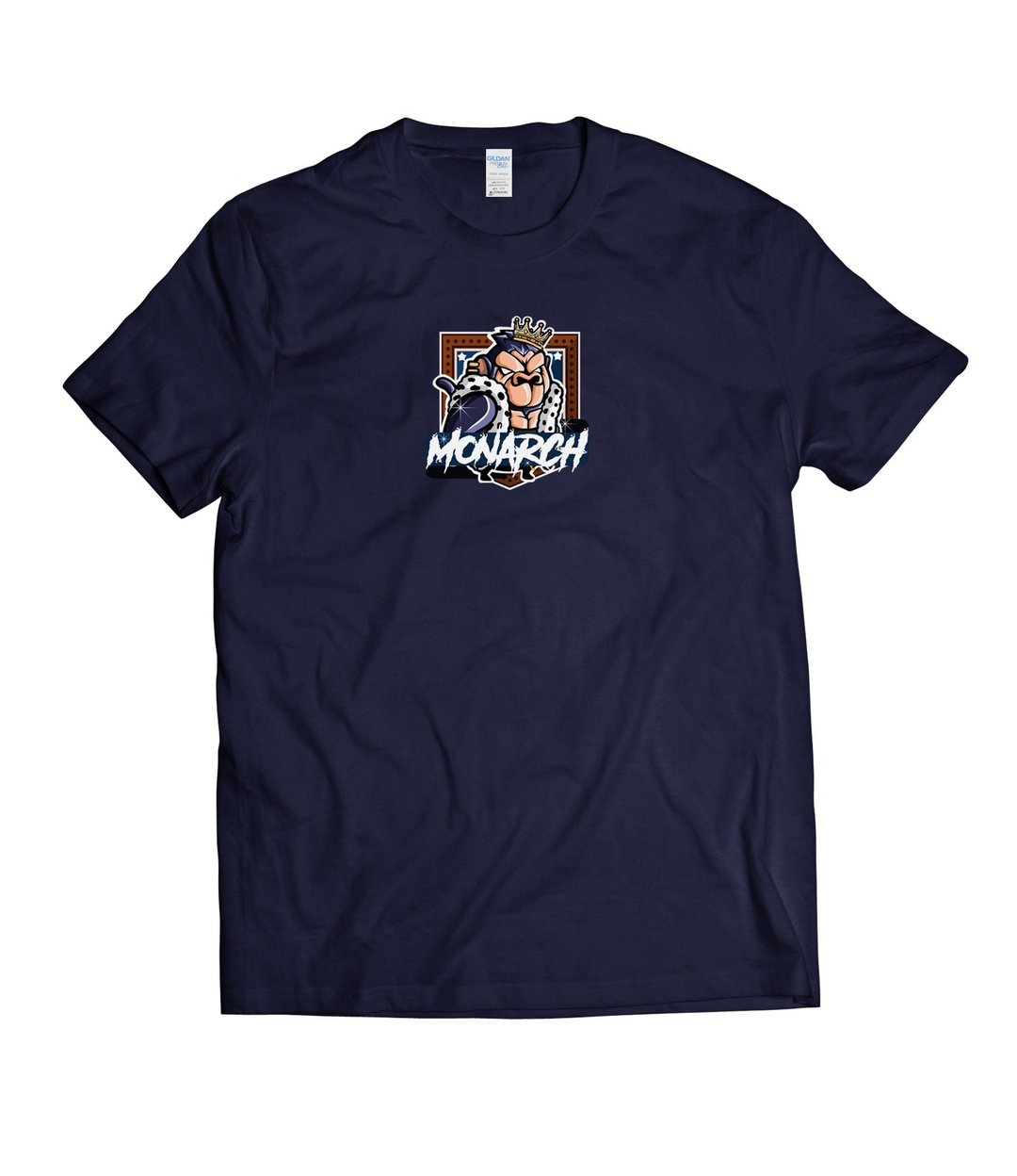 猩猩王-T-shirt 白/黑/灰/藏青 - 男装上衣/T 恤 - 棉 多色