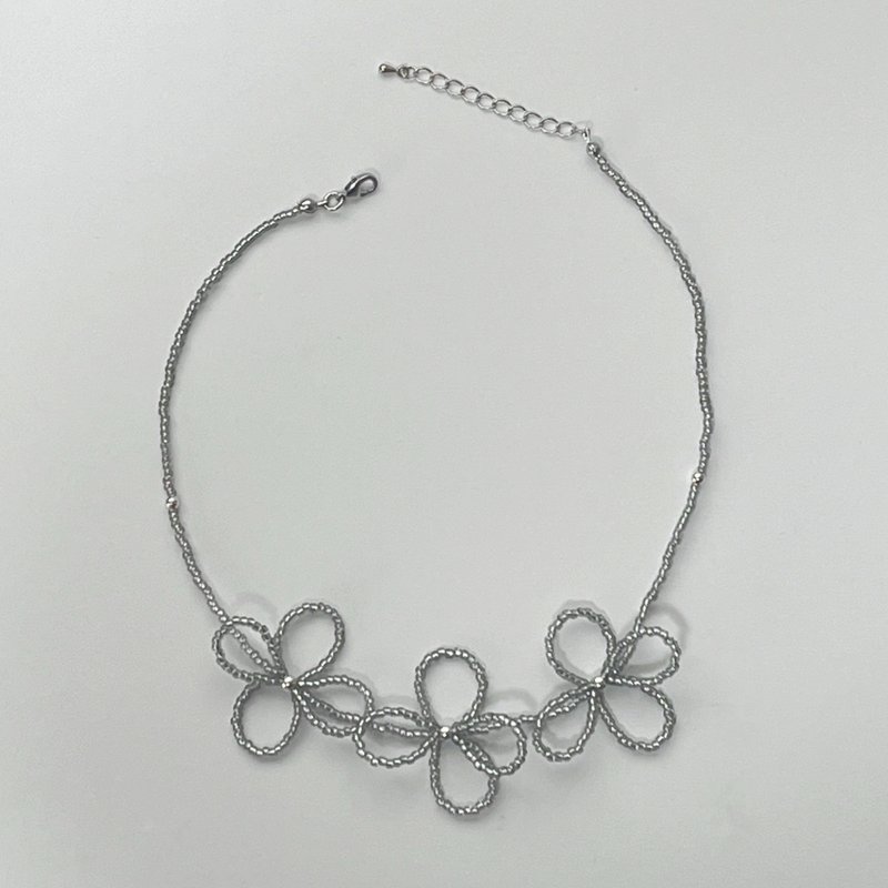 珠饰项链 珠饰 珠饰饰品 花朵 项链 珠饰项链 - 项链 - 其他材质 