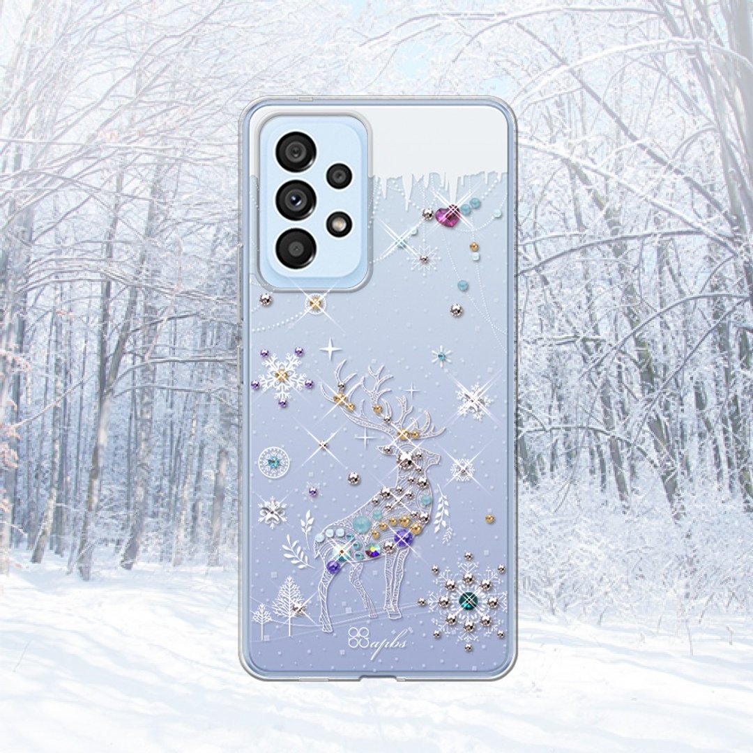 Samsung Galaxy A53 5G 轻薄军规防摔彩钻手机壳-魔法麋鹿 - 手机壳/手机套 - 其他材质 多色