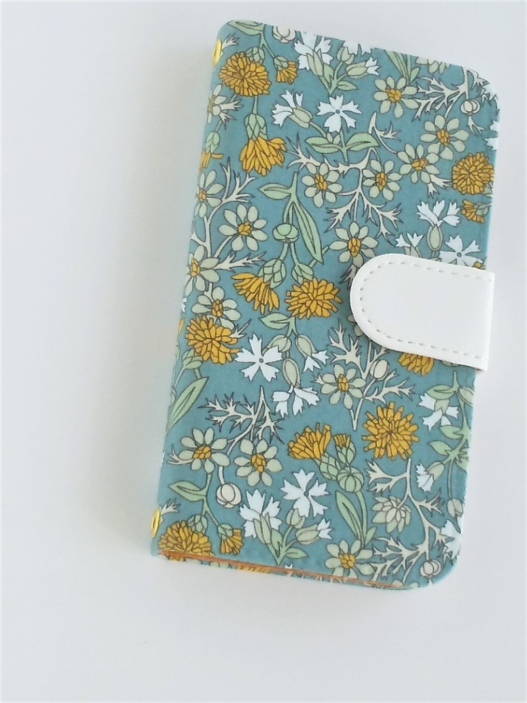 Liberty iphone 7 8 SE2 case Celadon green - 手机壳/手机套 - 棉 