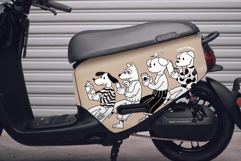 gogoro防刮车套 Dogggs ( gogoro 2/3/viva/Ai1/UR1/eReady ) - 其他 - 聚酯纤维 粉红色