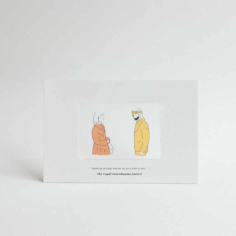 Love Senses Clear Postcard - Richie and Margot - 卡片/明信片 - 纸 透明