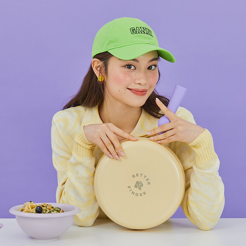 韩国制 Neoflam Better Finger 24cm 平底镬 (IH) - 锅具/烤盘 - 其他金属 粉红色