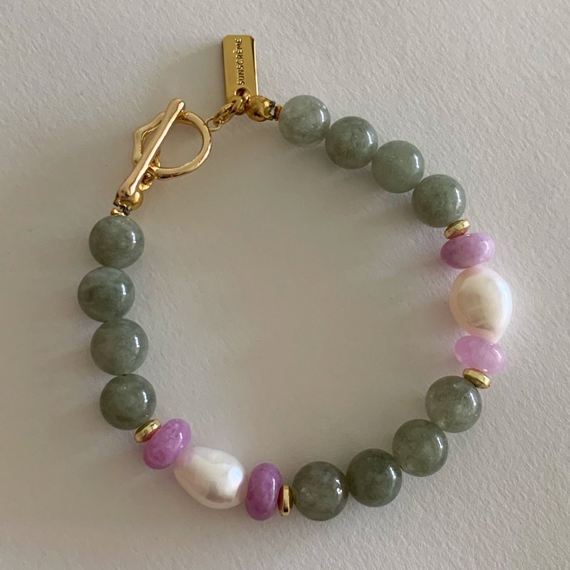 财富与繁荣手链：增加财富、财富与丰富。 - 手链/手环 - 石头 